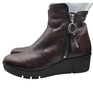 PIKOLINOS Balerma Women's Zip Up Wedge Boot Size 37/6.5
